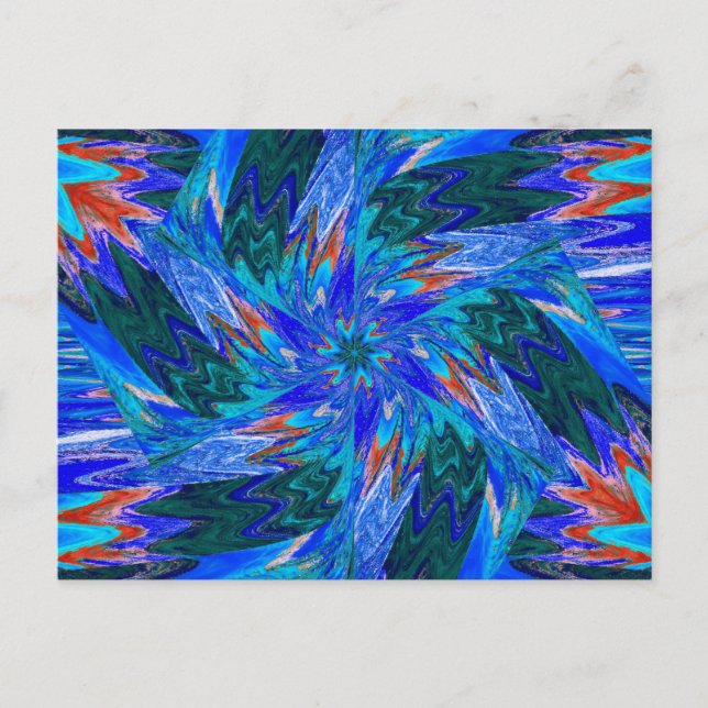 WILDBLUMEN IN PASTELS 12 Postkarte (Vorderseite)