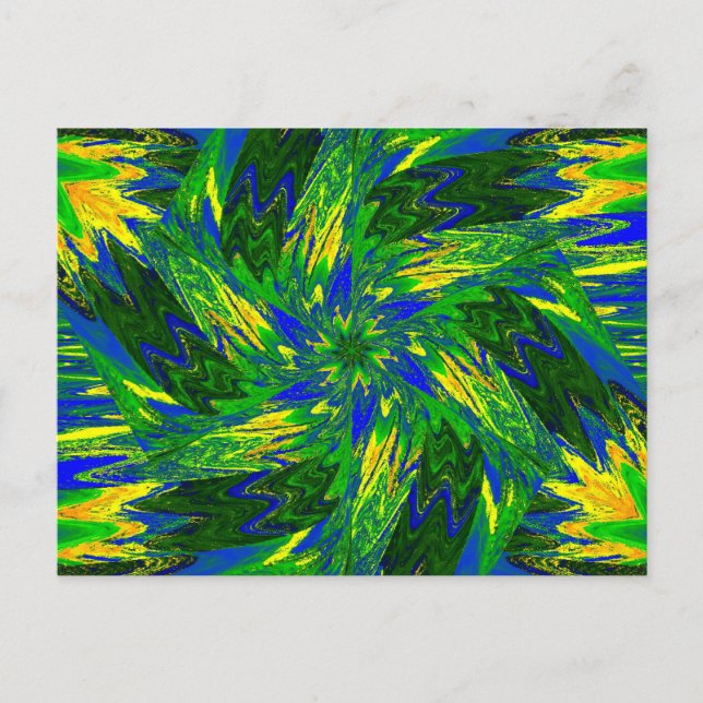 WILDBLUMEN IN PASTELS 13 Postkarte (Vorderseite)