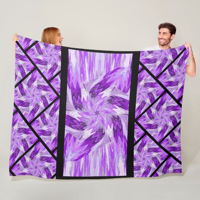 Wildblumen in Pasteten 6 Fleecedecke (Beispiel)