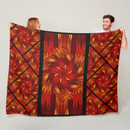 Wildblumen in Pasteten 7 Fleecedecke