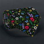 Wildblumen in schwarz krawatte<br><div class="desc">Handgemalte Sammlung von verschiedenen wilden Blume.</div>