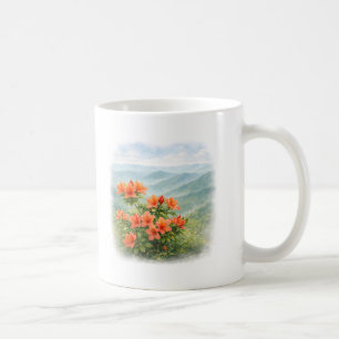 Wildblumen Japans – Japanische wilde Azalee Kaffeetasse