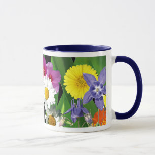 Wildblumen-Kaffee-Tasse Tasse