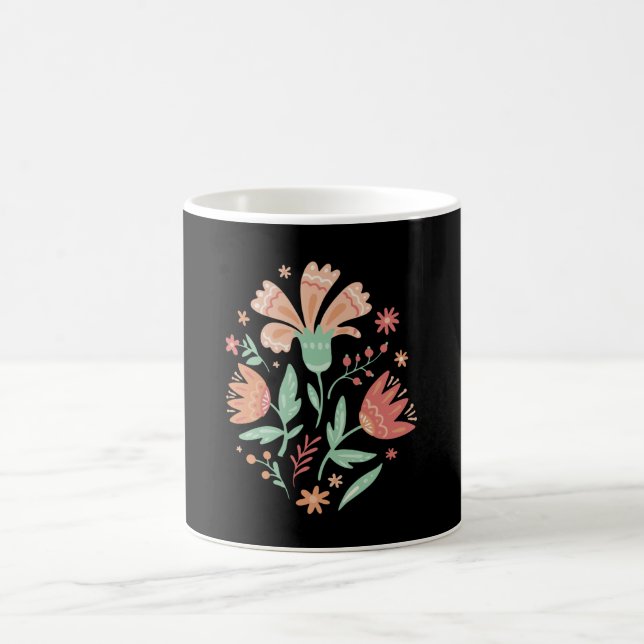 Wildblumen Kaffeetasse (Mittel)