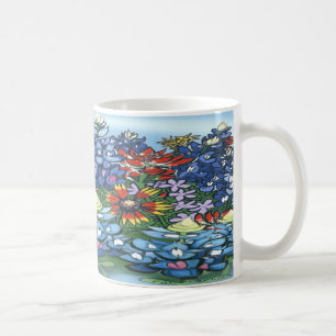 Wildblumen Kaffeetasse