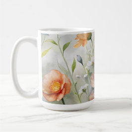 Wildblumen Kaffeetasse