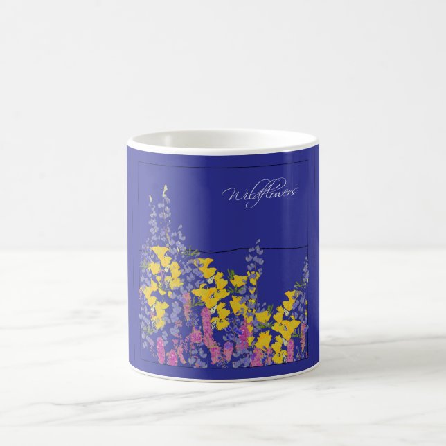 Wildblumen Kaffeetasse (Mittel)