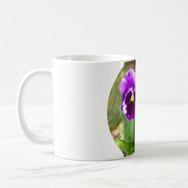 Wildblumen-Kaffeetasse Kaffeetasse (Links)