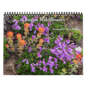 Wildblumen-Kalender von Oregon Kalender