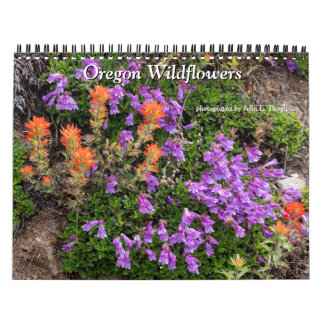 Wildblumen-Kalender von Oregon Kalender