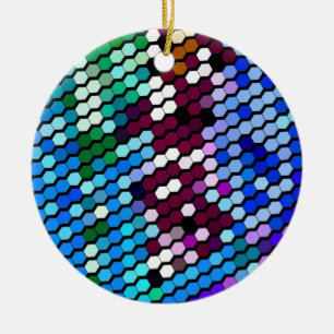 WILDBLUMEN KERAMIKORNAMENT