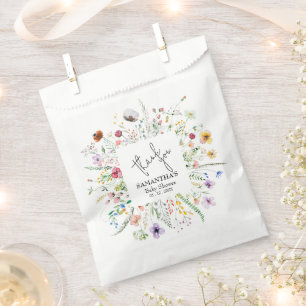Wildblumen Kinderdusche Geschenktütchen