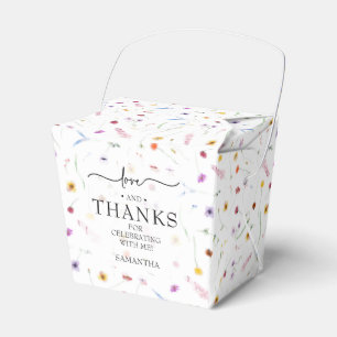 Wildblumen Kinderdusche Klein Geschenkschachtel