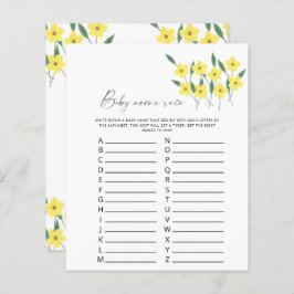 Wildblumen Kindernahrungsspiel