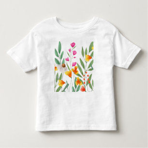 Wildblumen Kleinkind T-shirt