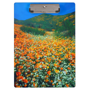 Wildblumen Klemmbrett