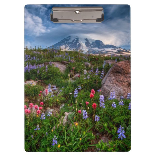 Wildblumen Klemmbrett (Vorderseite)