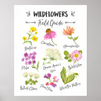 Wildblumen Kunst Wilde Blume Plakatwand Kinderzimm
