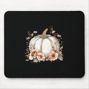 Wildblumen-Kürbis-Saison Herbst Blätter Dank Mousepad