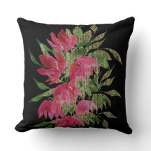 Wildblumen Lace Textured Boho Wassercolor