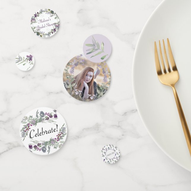 Wildblumen-Lavendel Konfetti (Gruppe)