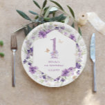Wildblumen lila Butterfly 1. Geburtstag Party Pappteller<br><div class="desc">Wildblumen lila Schmetterling 1. Geburtstag Party Papier Teller Matching Artikel verfügbar.</div>