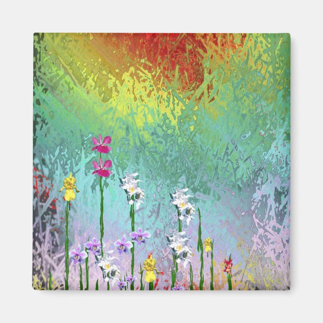 Wildblumen Magnet (Vorne)