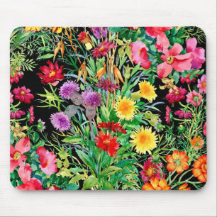 Wildblumen-Mauspad Mousepad
