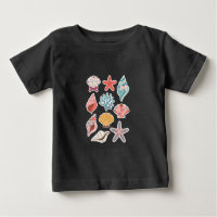 Wildblumen Meeresmuschel Sommer Stimmung Florale S