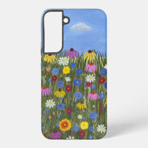 Wildblumen mit Daisis Samsung Galaxy Hülle