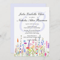 Wildblumen Monogram Spring Wedding