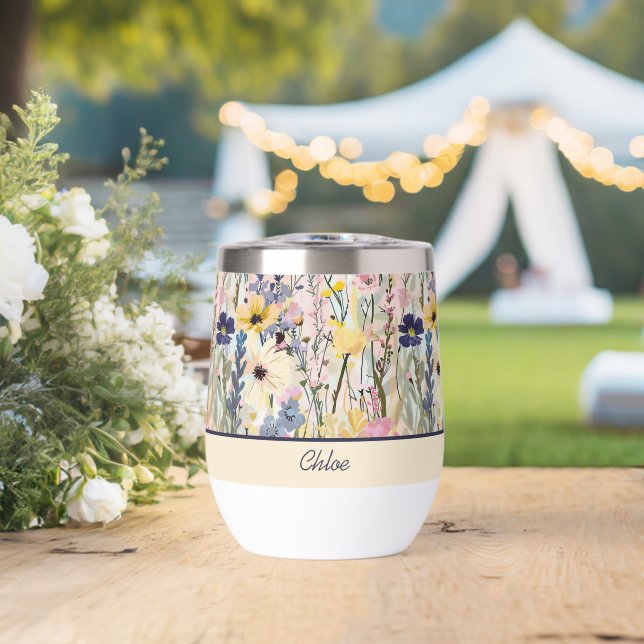 Wildblumen-Monogramm Botanisch (Hochzeit (gedreht))