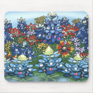 Wildblumen Mousepad