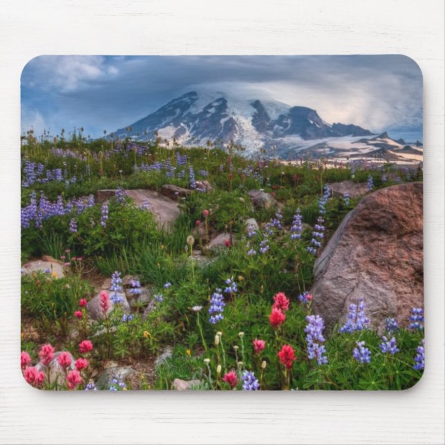 Wildblumen Mousepad (Vorne)