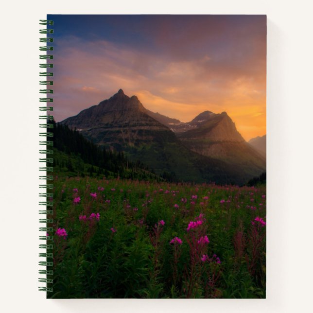 Wildblumen Notizbuch (Vorderseite)