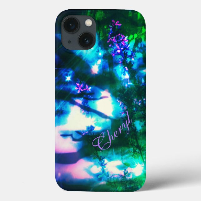 Wildblumen Oriental Goth iPhone 6 Fall Case-Mate iPhone Hülle (Rückseite)