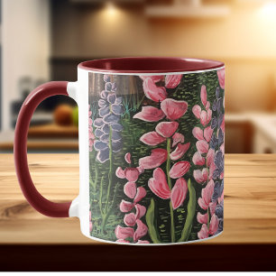 Wildblumen Original Kunst Tasse