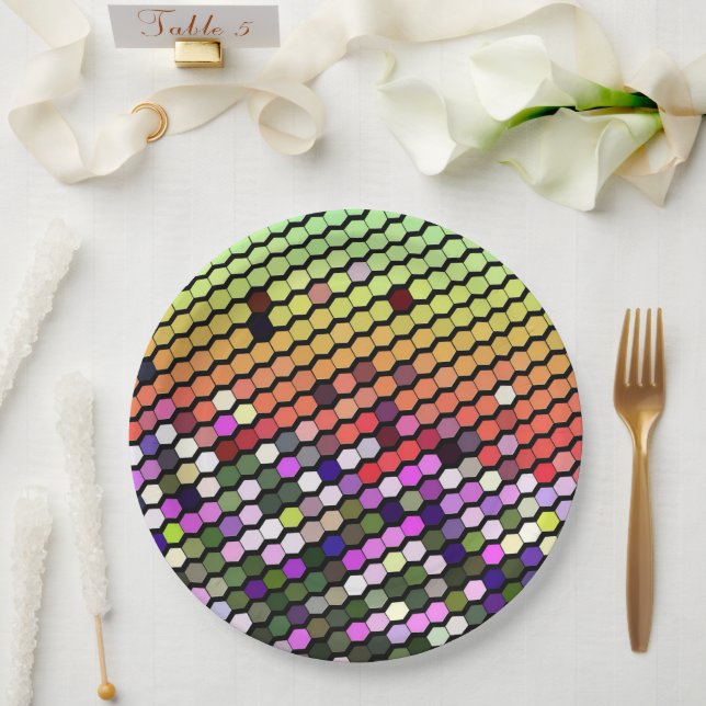 WILDBLUMEN PAPPTELLER (Hochzeit)