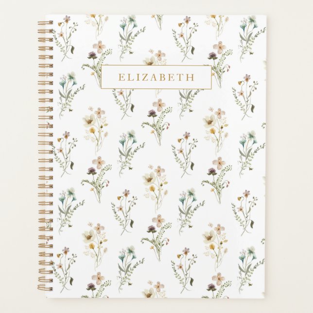 Wildblumen-Planer Planer (Vorderseite)