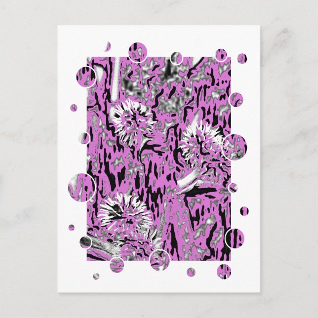 WILDBLUMEN POSTKARTE (Vorderseite)