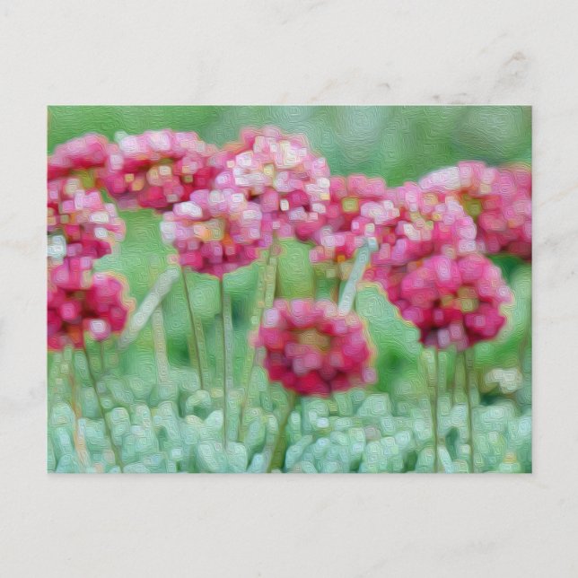 Wildblumen Postkarte (Vorderseite)