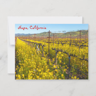 Wildblumen Postkarte