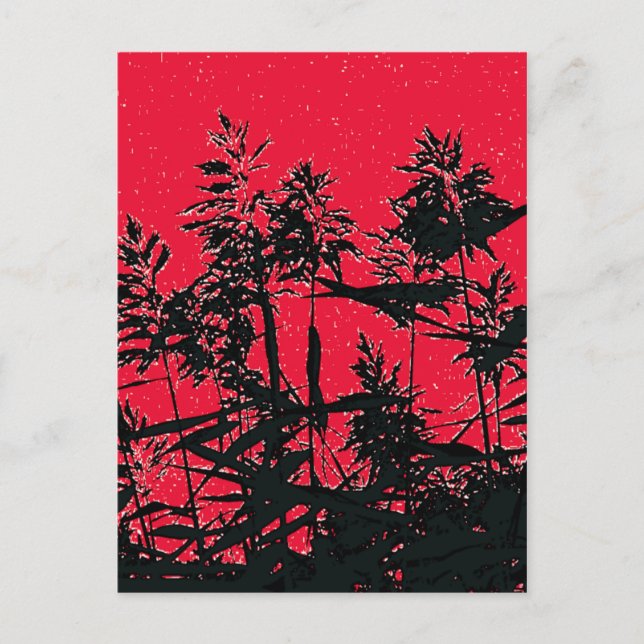 WILDBLUMEN POSTKARTE (Vorderseite)