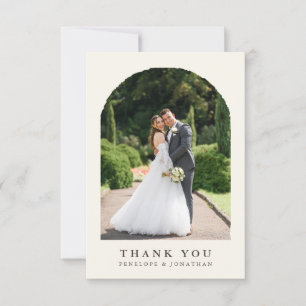 Wildblumen-Rustikal-Chic-Floral-Boho-Hochzeitsfoto Dankeskarte