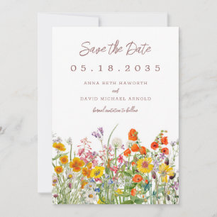 Wildblumen Save the Date