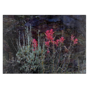 Wildblumen Schneidebrett