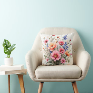 Wildblumen Schöne Moderne Luxus-Kollektion Kissen