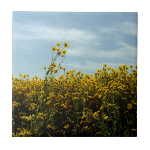 Wildblumen Sonnenblumen Fliese