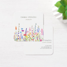 Wildblumen Square Business Card