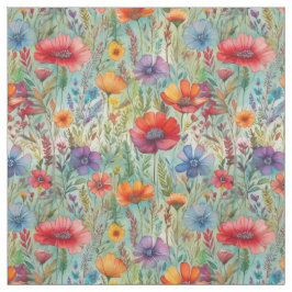 Wildblumen Stoff